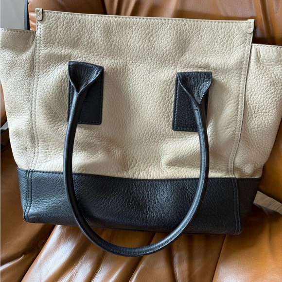 Kate Spade Black and Cream Tote Bag - Picture 3 of 5